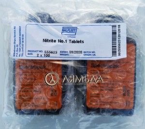 555623 NITRITE NO.1 TABLETS РЕАГЕНТ L